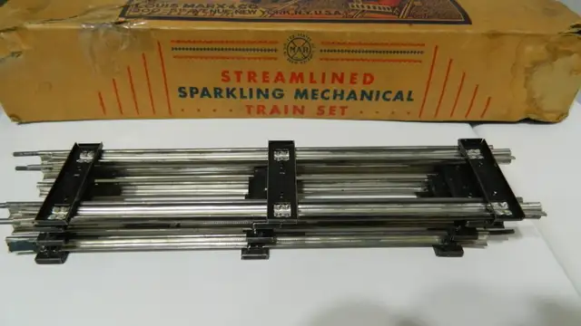 Train Streamlined  Louis Marx 1953-56 Complet Original et Plus - Photo 9