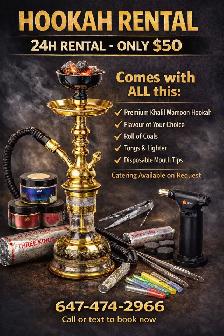 Hookah Rentals and Catering