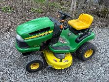 Tracteur à pelouse John Deere