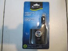 Road Pro Mobile Spec 12 volt Swivel Adapter Two Outlets USB port