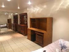 Semi furnished basement apartment available immediately