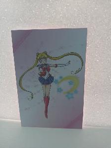 Sailor Moon R Movie Airbrush Print - Photo 2
