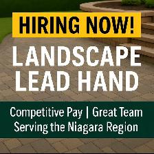Landscape/Hardscape Lead Hand Needed