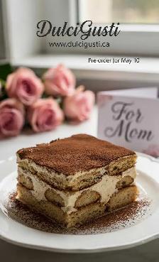 Mother's Day Tiramisù Tray | Alcohol-Free | Missi