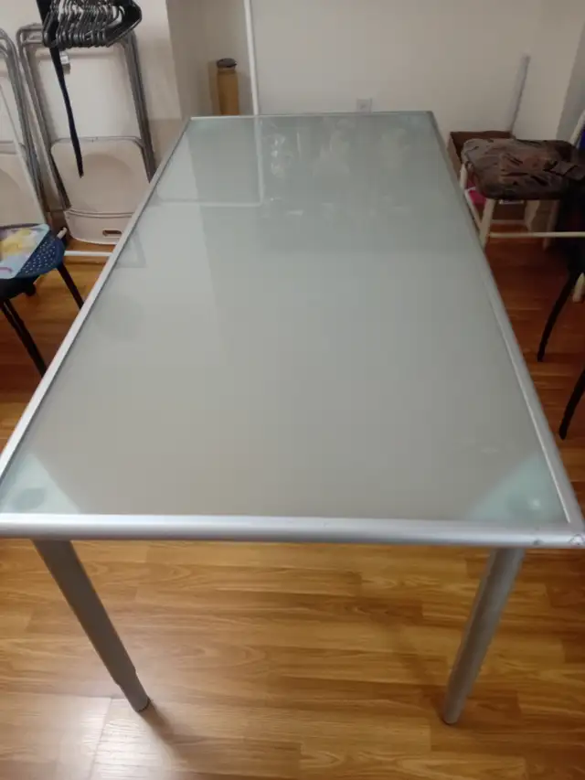 Glass table for sale