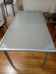 Glass table for sale
