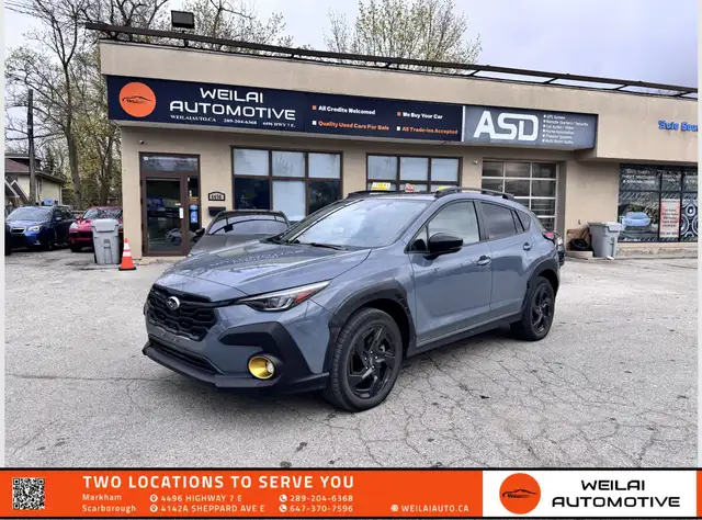 2024 Subaru Crosstrek Onyx no accident/ one owner - Photo 3