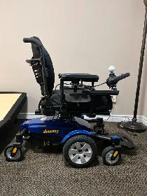 jazzy power wheelchair with new batteries for $800
