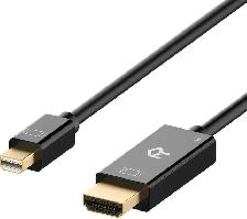 Mini DisplayPort (Mini DP) to HDMI Cable 10 ft
