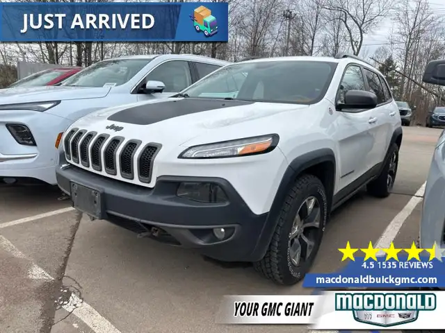2016 Jeep Cherokee Trailhawk - Bluetooth - $254 B/W