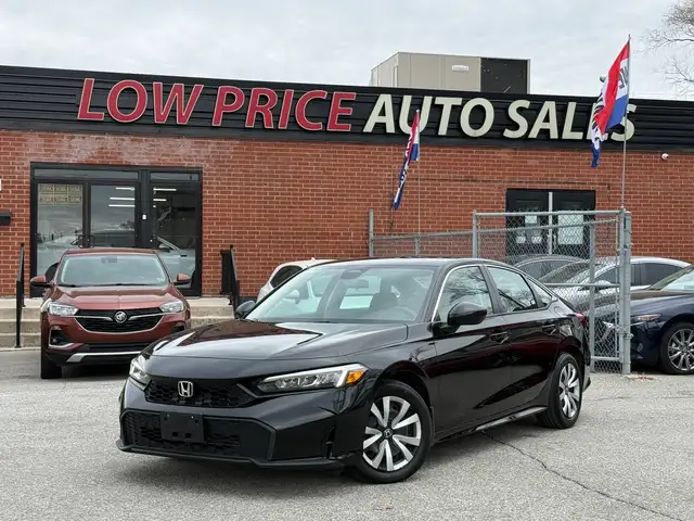2025 Honda Civic Sedan No Accidents l FWD l LX l 2.0L l Honda Wa