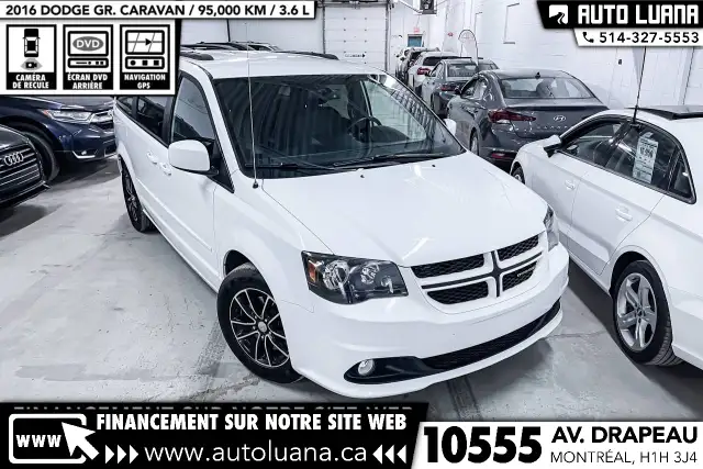 2016 DODGE Grand Caravan R/T 7 PLACES/CAM/CUIR/MAGS/DVD/95,000km - Photo 2