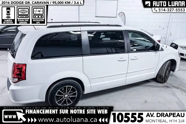 2016 DODGE Grand Caravan R/T 7 PLACES/CAM/CUIR/MAGS/DVD/95,000km - Photo 8