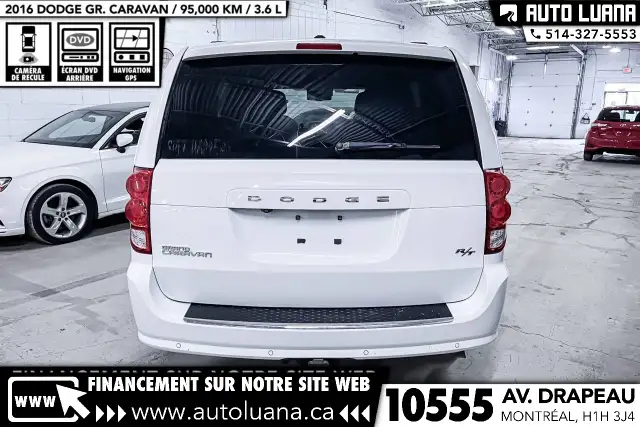 2016 DODGE Grand Caravan R/T 7 PLACES/CAM/CUIR/MAGS/DVD/95,000km - Photo 9