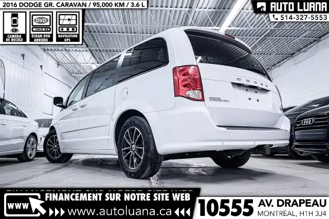 2016 DODGE Grand Caravan R/T 7 PLACES/CAM/CUIR/MAGS/DVD/95,000km - Photo 10