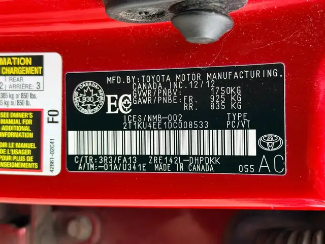 2013 Toyota Matrix 110KM CERTIFIED-WARRANTY - Photo 27