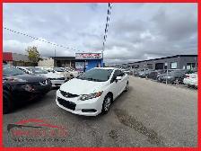 2012 Honda Civic LX 126KM COUPE CERTIFIED-WARRANTY