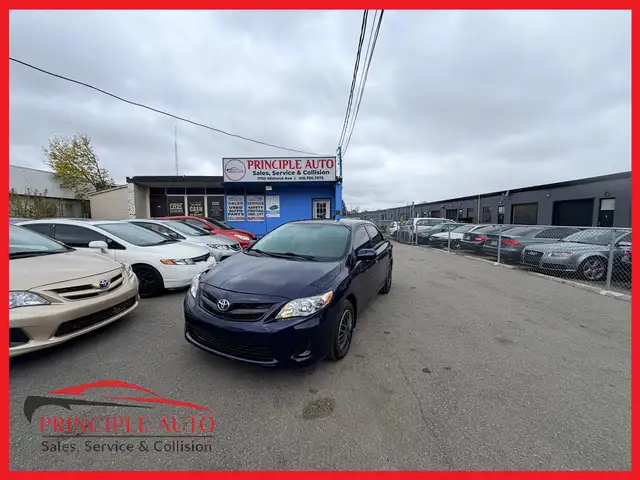 2012 Toyota Corolla 116KM CERTIFIED-WARRANTY