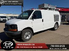 2011 GMC Savana 3500 135' - Shelving And Ladder rack Included