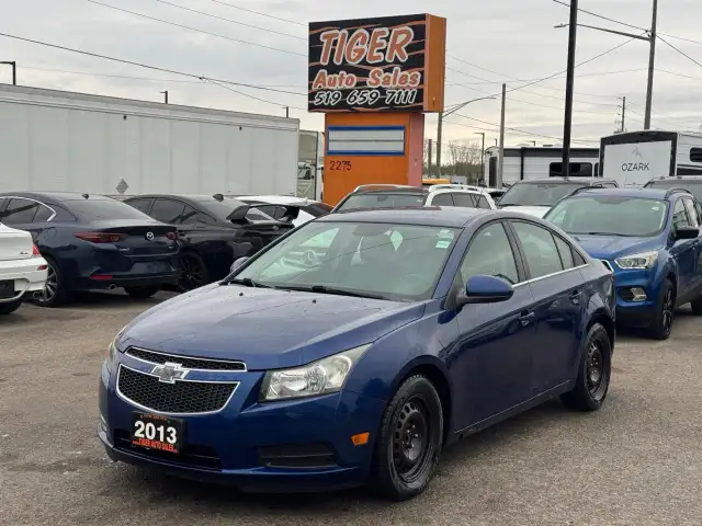 2013 Chevrolet Cruze LT TURBO, LEATHER, ONLY 186KMS, CERTIFIED