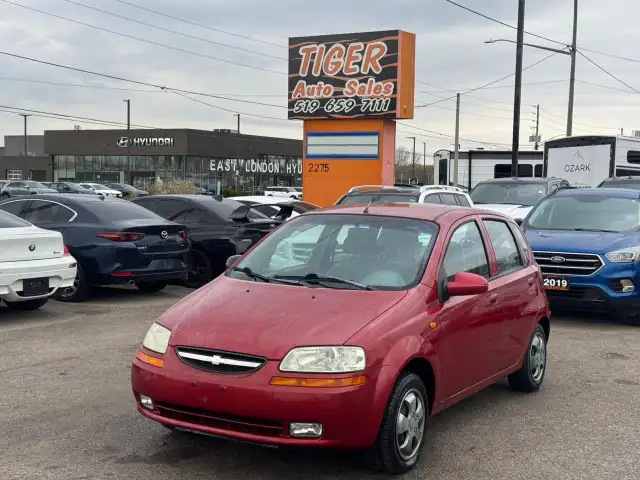 2004 Chevrolet Aveo HATCH, MANUAL, LOW KMS, ONLY 63KMS, OILED, C