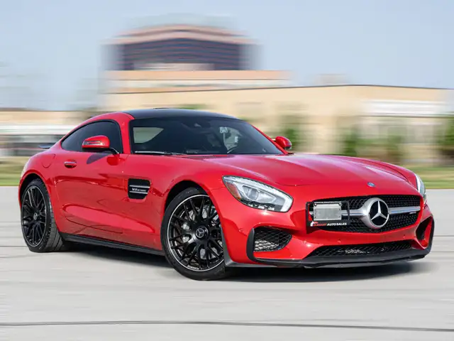 2017 Mercedes-Benz AMG GT AMG GT COUPE|CLEAN CARFAX||RED ON RED|