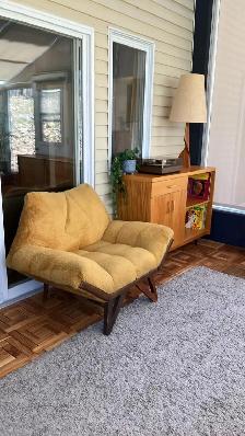 Mid century. Crédence, buffet disque vinyle. Teak Teck lamp NOT - Photo 10