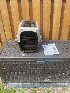 Small Pet Dog Crate , Carrier  $40    23L x16 w X17 h