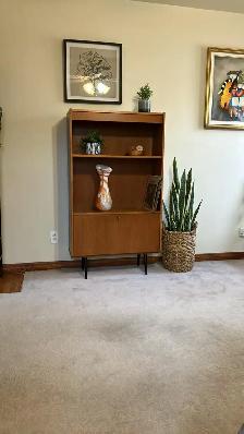 Mid century. TEAK TECK. Buffet, console, bar, bahut disques viny - Photo 2
