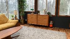 Mid century TEAK TECK Crédence buffet commode tables de chevets - Photo 9