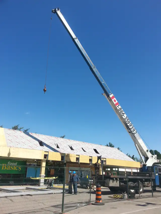 equipment moving, roof top moving,  from: cpcrane.com - Photo 6