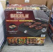 Grill Ninja Sizzler Indoor Grill,14'' Nonstick GR100 Grill Plate