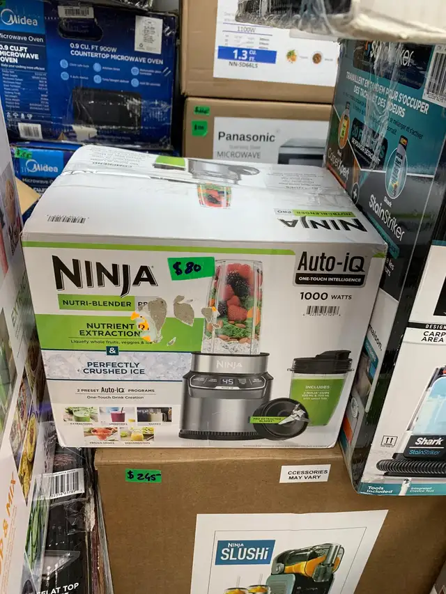 Blender Ninja BN400C Nutri-Blender Pro with Auto-iQ, 1000-Watt - Photo 2