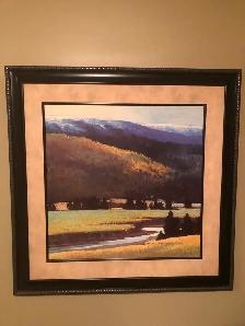 Beautiful picture in frame