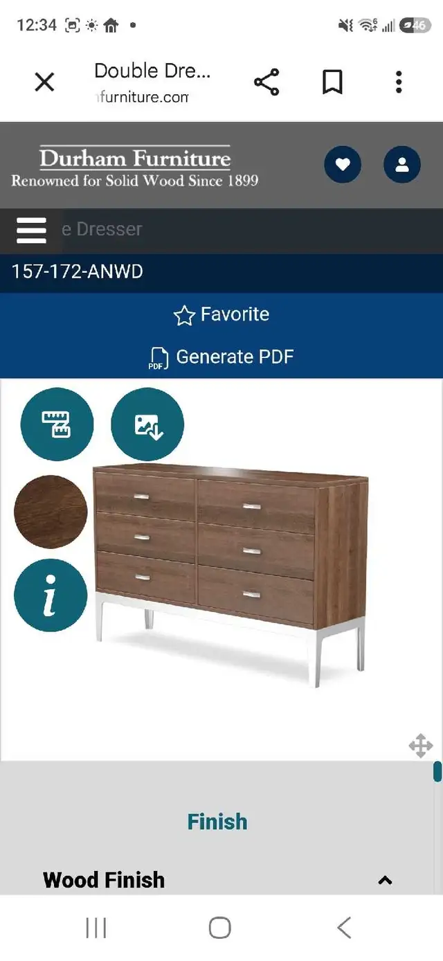 King Size Solid Cherry Bedroom  Set by Durham Furniture - Photo 8