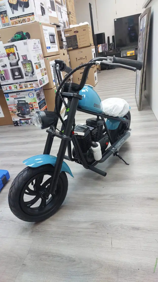 Electric Mini Bike - Hyper Gogo 12 Inch EL- MB03P - Blue - For
