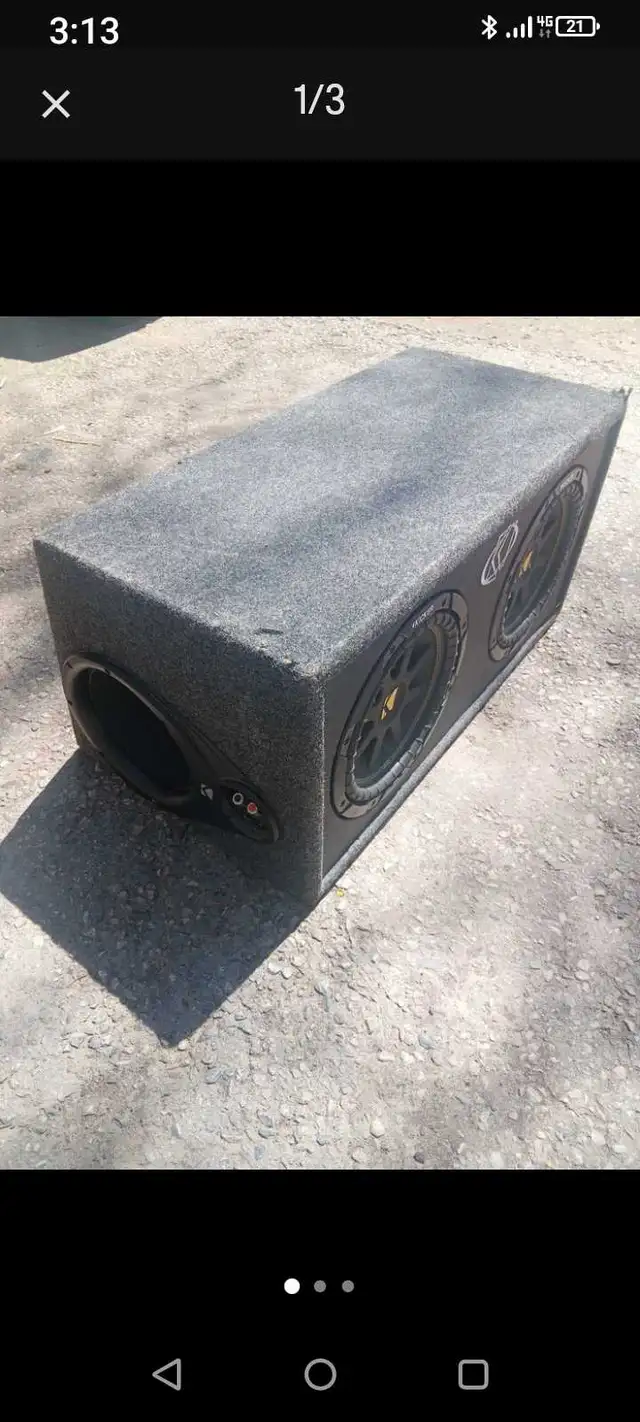 Kicker subwoofer and speakers - Photo 2