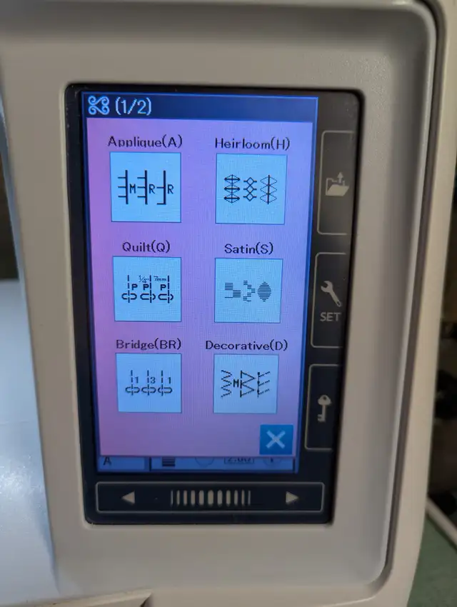 Janome S7, Machine à coudre électronique, A1 Couture - Photo 4