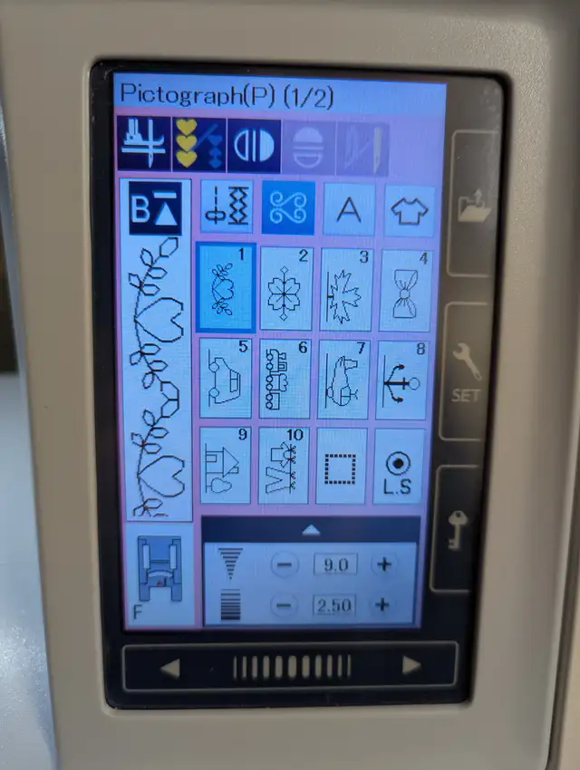 Janome S7, Machine à coudre électronique, A1 Couture - Photo 6