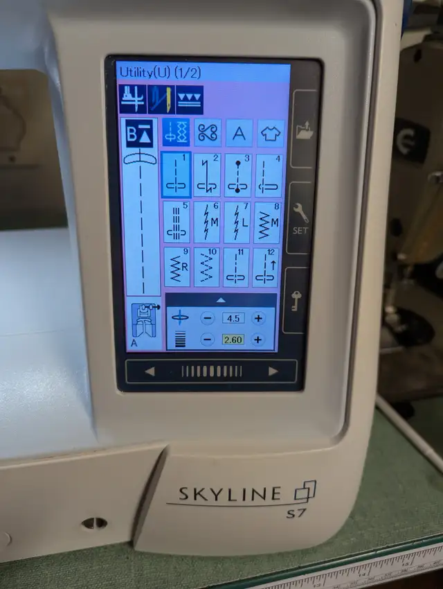Janome S7, Machine à coudre électronique, A1 Couture - Photo 10