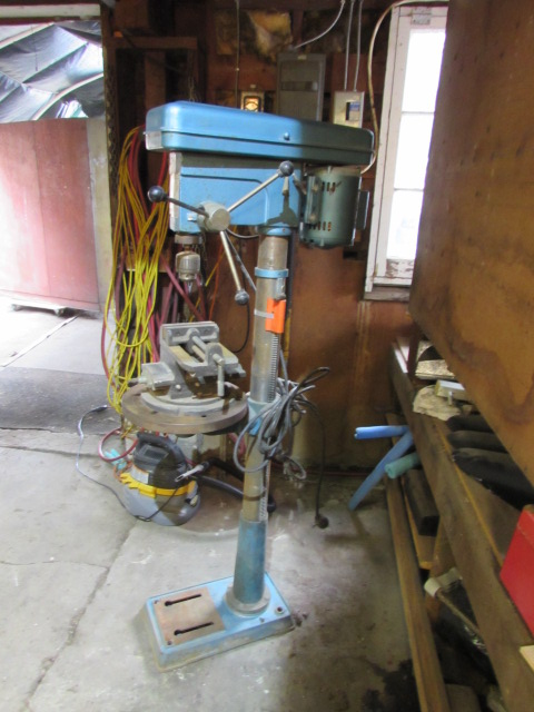 Buzy Bee 6 foot Drill Press with cross slide vise