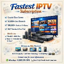 Stream I.P.T.V On All Devices , Ultra Smooth View , Best Quality