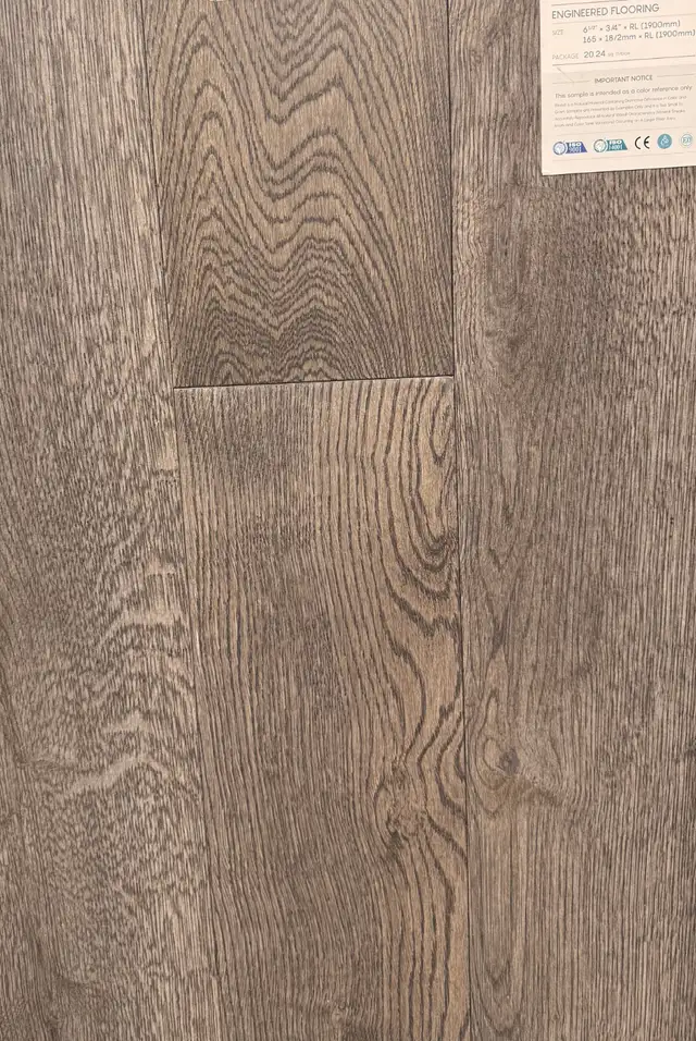 Sale $3.69/sqft European Oak Engineered Flooring 6.5'