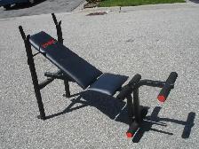 MUST SELL FIRST $45.00 YORK WORKOUT BENCH WITH OTHER FEATURES!