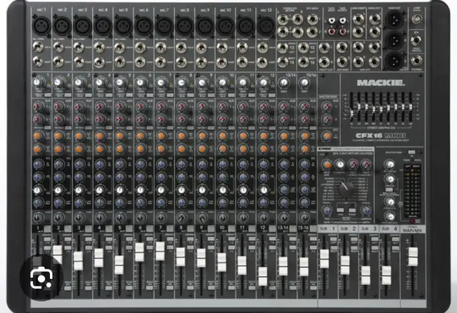Mackie Mixing Board