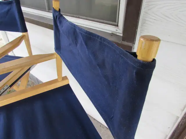 Pair of Directors Chairs - Photo 6