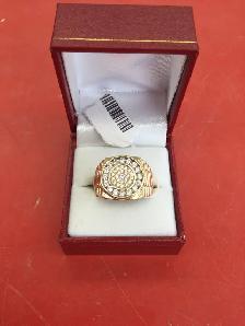 bague en or pour homme
