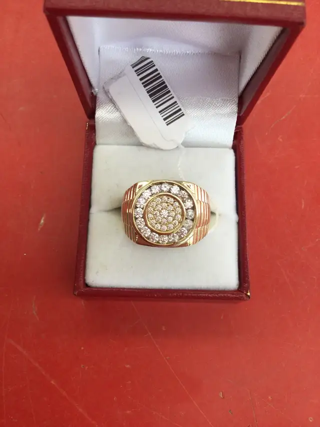 bague en or pour homme - Photo 2