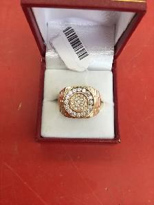 bague en or pour homme - Photo 2