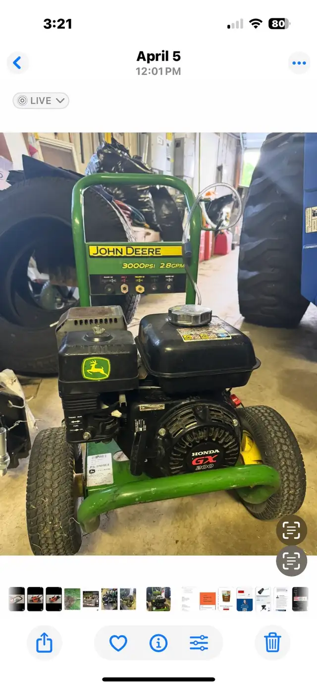Honda GX 200 Gas Engine 6.5 HP